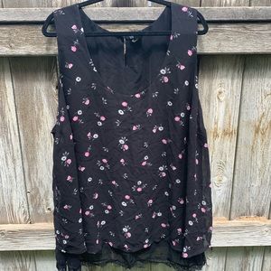 Torrid Floral Tank Size 4